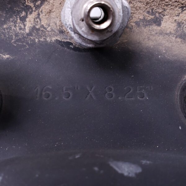 12-Bolt 16.5" x 8.25" Steel HMMWV Wheel, Used (A Grade)-991