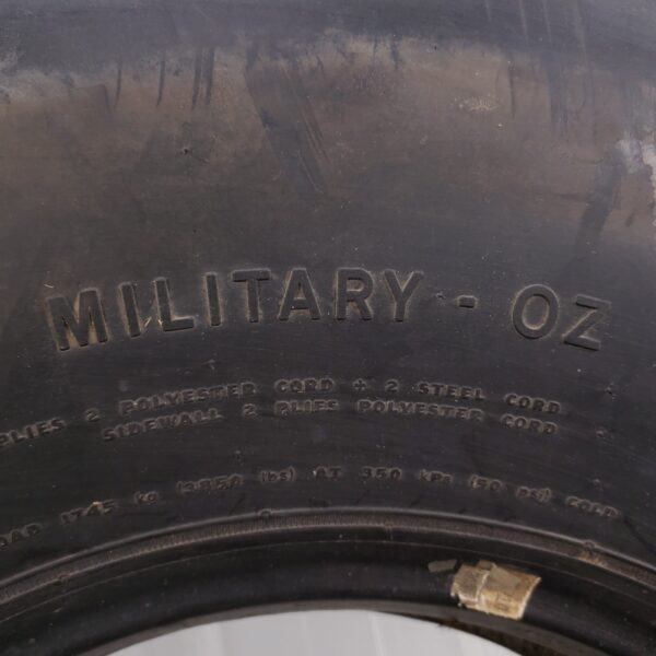 37x12.50R16.5 Goodyear Wrangler MT oz HMMWV Tires in New Old Stock Condition
