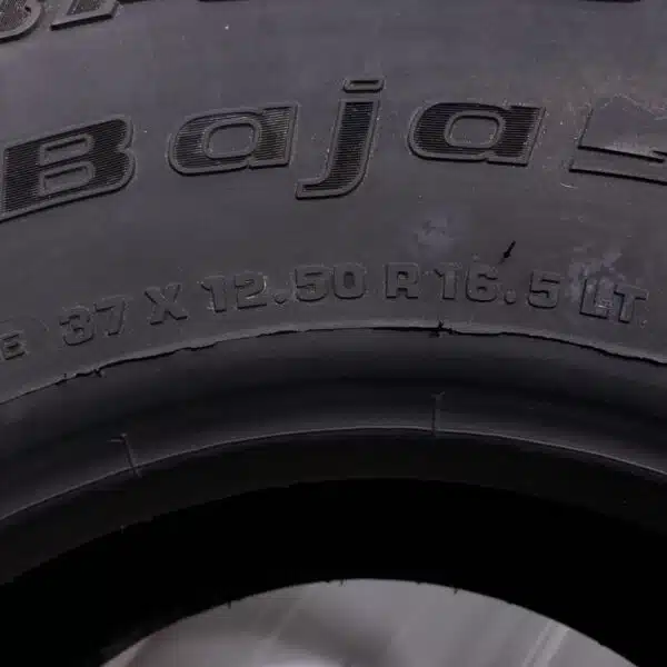 BF Goodrich Baja T/A 37x12.50R16.5LT Tire in (E/10-Ply) w/ 98%+ Tread