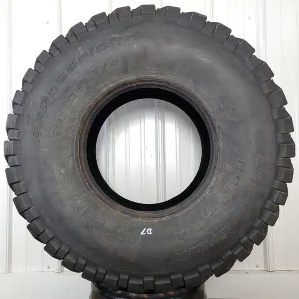 BFGoodrich Baja T/A 37" x 12.5R16.5 Military Hummer Tires, Used Spares With Over 70%+ Tread Depth! (Load Range D / 8-Ply Rated)