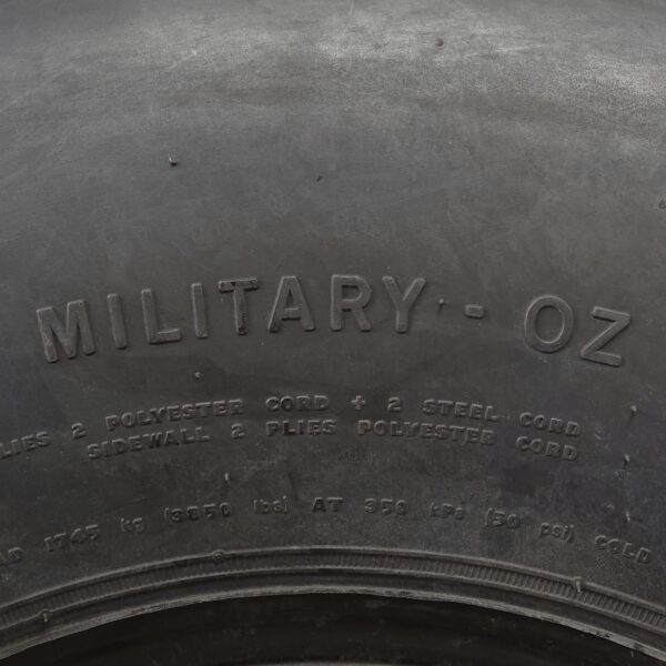 37" M1101 Trailer Tires with 90%+ Tread (Discounted due to Old DOT)