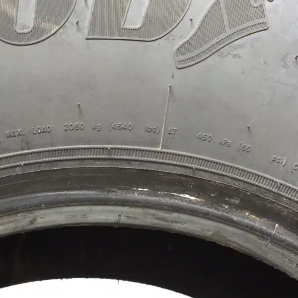 New 37x12.50R16.5 Goodyear Enforcer MT HMMWV Tires in E/10-Ply